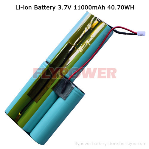 3.7V 11ah 18650 Lithium Ion Battery Pack (1S5P of FLC-18650-2200)